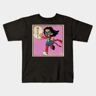 thunder girl Kids T-Shirt